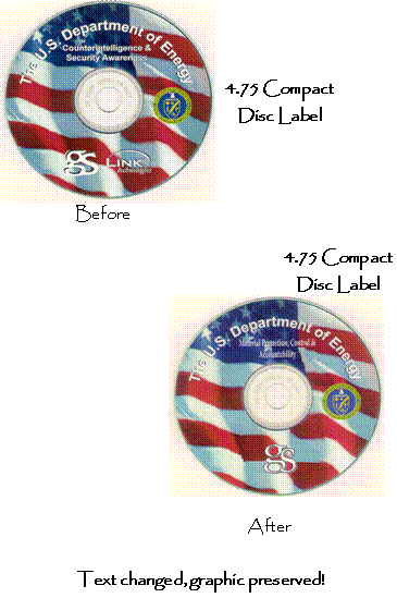 CD Label Redesign
